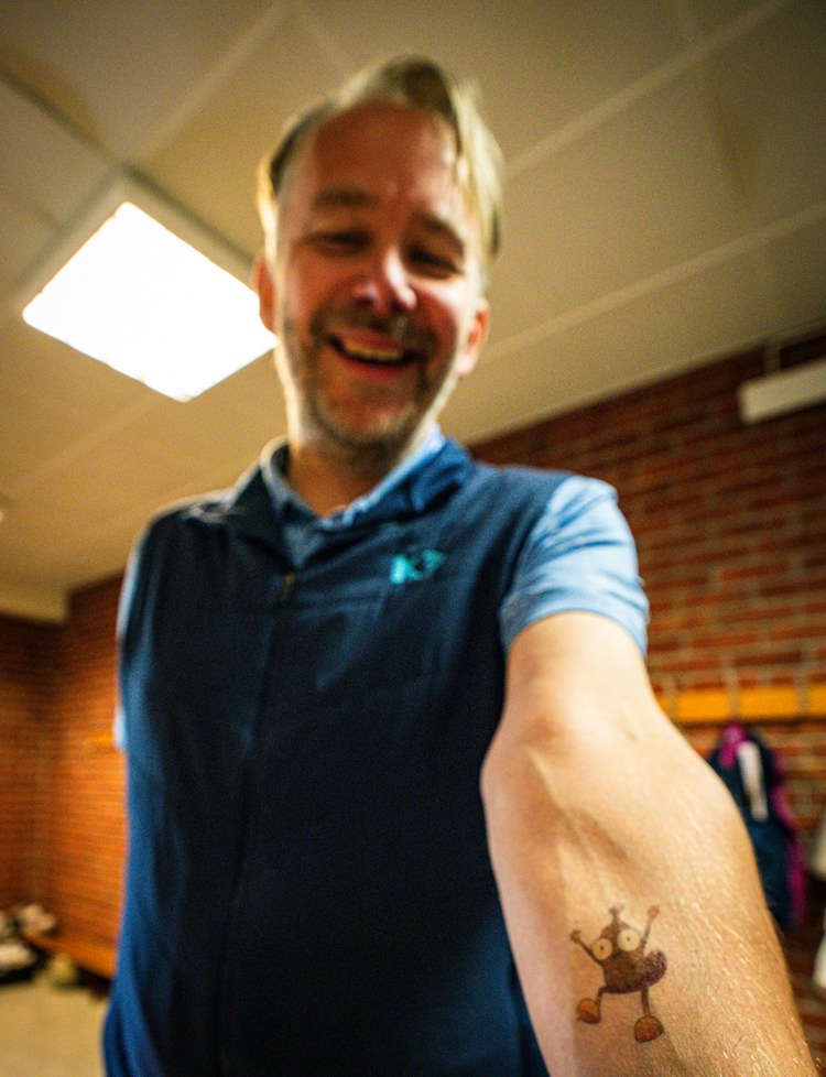 Direktør Alf Gøran Knutsen Kokosbananas Tatovering